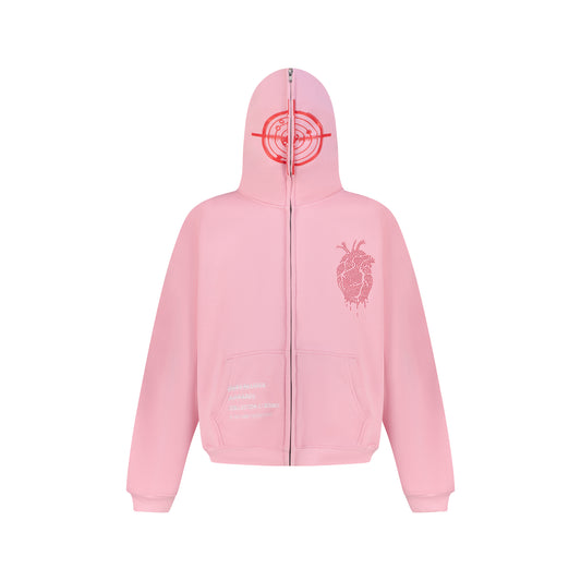 VALENTINE ZIP UP HOODIE