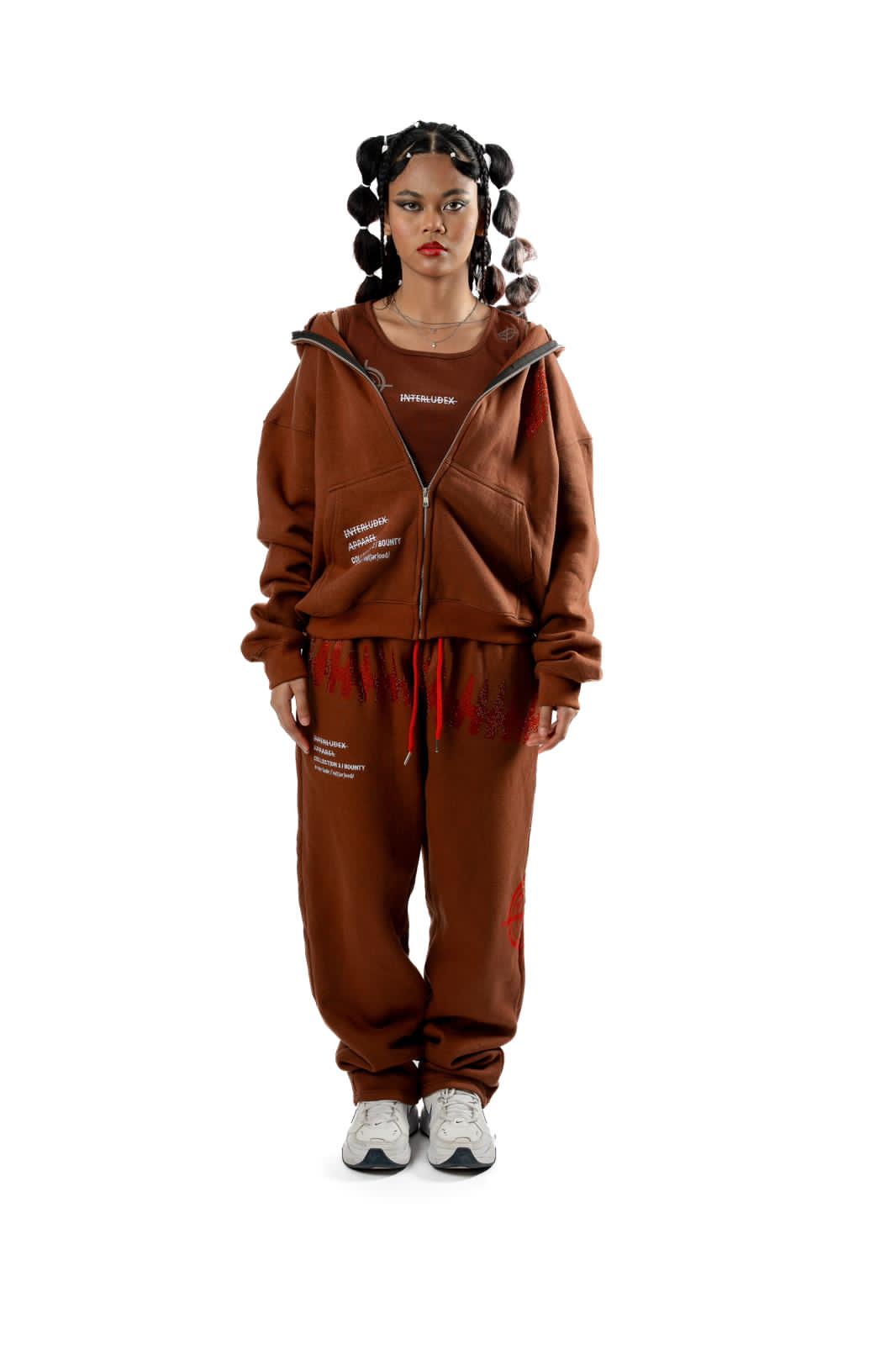 BOUNTY SWEATPANTS - COFFEE