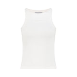 Embossed Logo Tank - Sno White