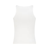 Embossed Logo Tank - Sno White