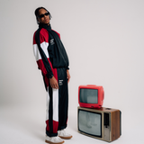 Windbreaker Pants - Red