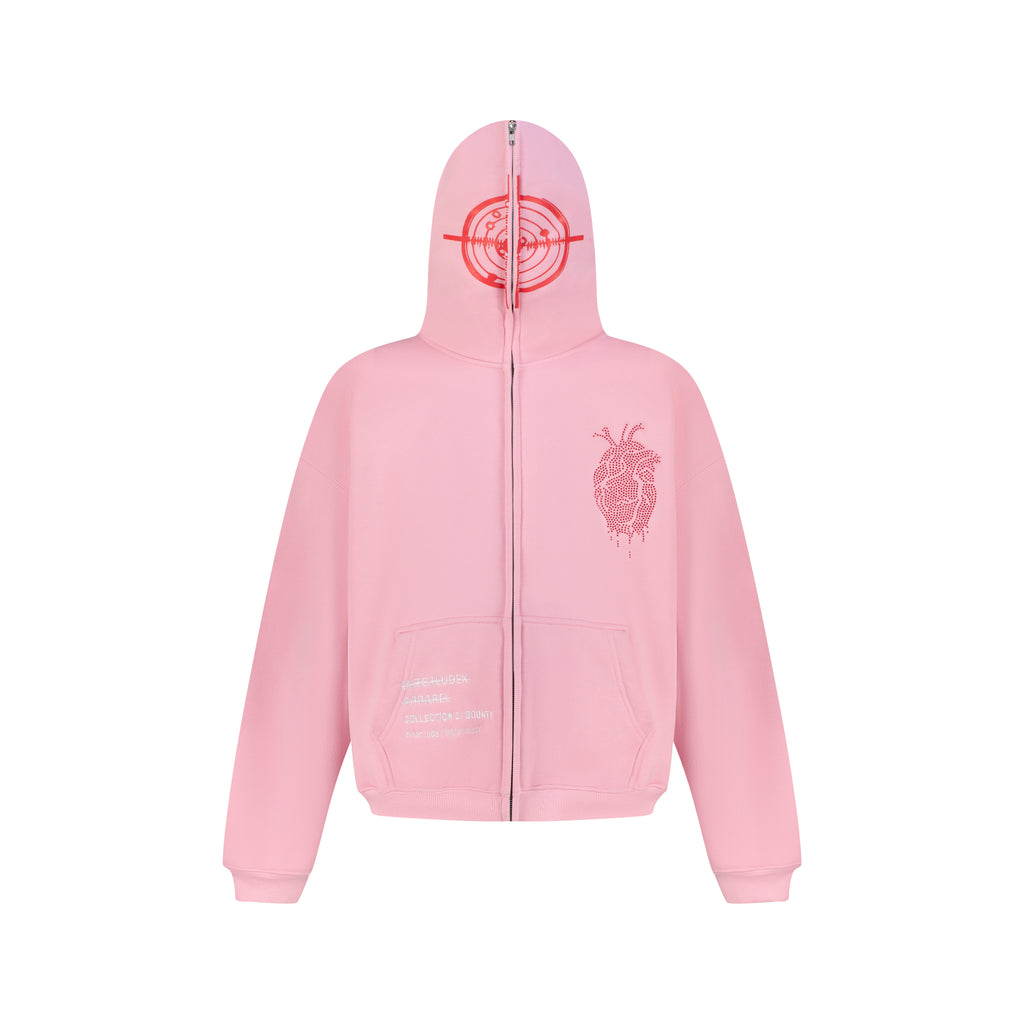 LARTIGENT ♥ L14 ROSE HOOD ZIP-UP /追跡付 MUSINSA | LARTIGENT L14 ROSE HOOD ZIP-UP (GRAY)
