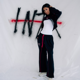 Bullseye Sweatpants - Black / Pink