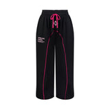 Bullseye Sweatpants - Black / Pink