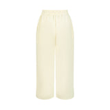 Bullseye Sweatpants -Cream / Pink