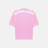 Origin Jersey in pink with INTERLUDE X in white on the back