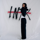 Bullseye Sweatpants - Black / Pink