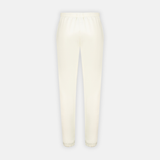 Bullseye Sweatpants in cream, back view