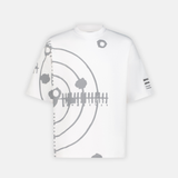 TARGET T - White with grey target graphic and text on sleeve