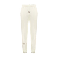 Bullseye Sweatpants - Cream