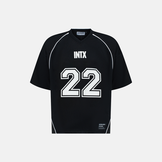 Origin Jersey - Black with white trim and number 22