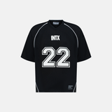 Origin Jersey - Black with white trim and number 22