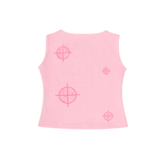 PINK RIB TANK TOP