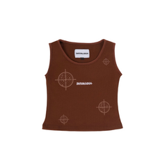 CHOCOLATE RIB TANK TOP