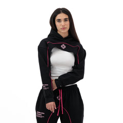 Bullseye Cropped Set - Black