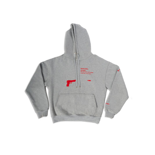 ASH GREY HOODIE - MY PRICE